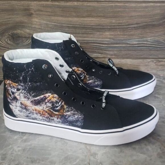 New Vans Sk8 Hi High Top Sneakers Unisex Discovery Cats Project Comfortable - Picture 6 of 11